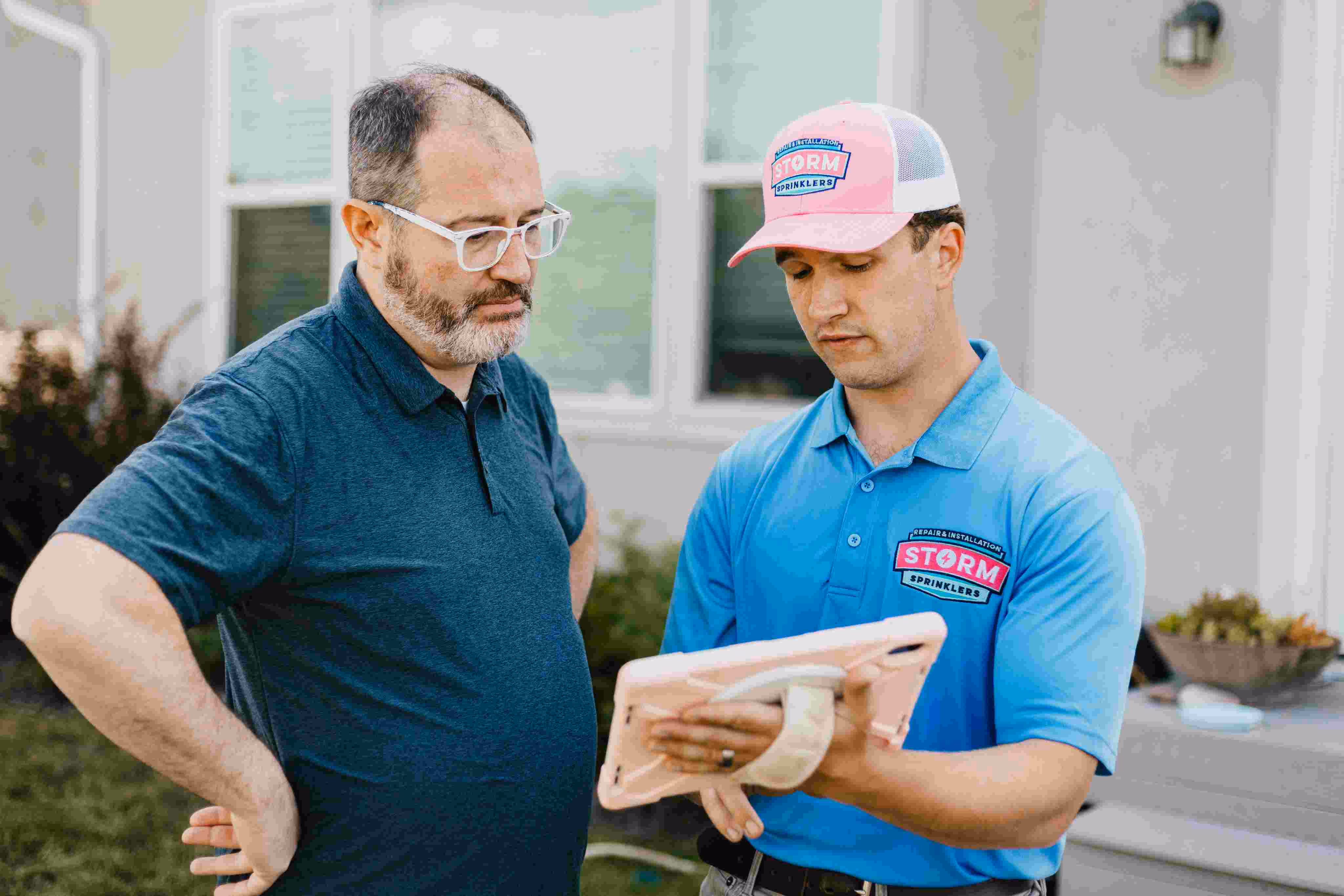 Storm Sprinklers online sprinkler installation estimate for Utah homeowners