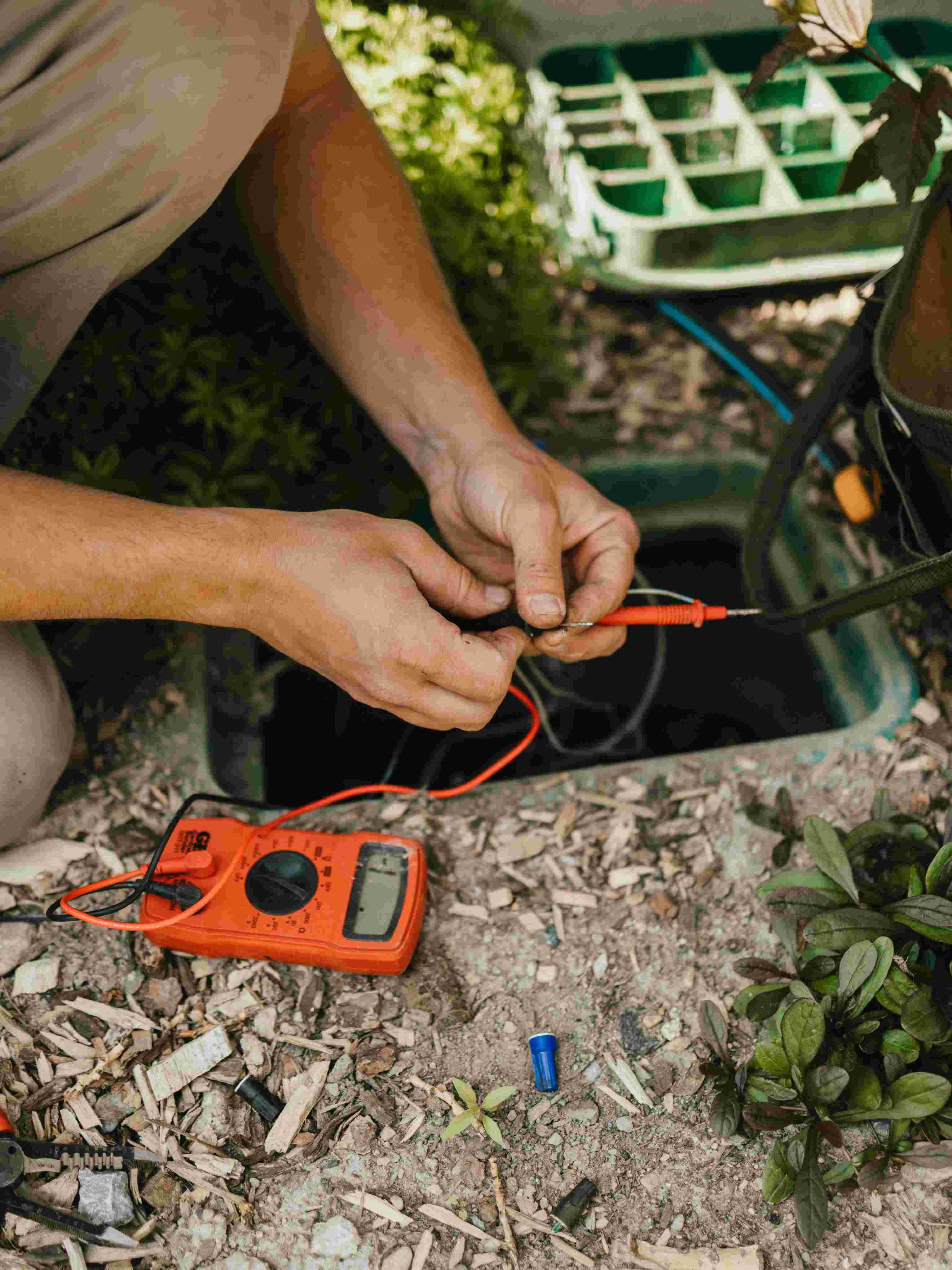 Sprinkler multimeter test
