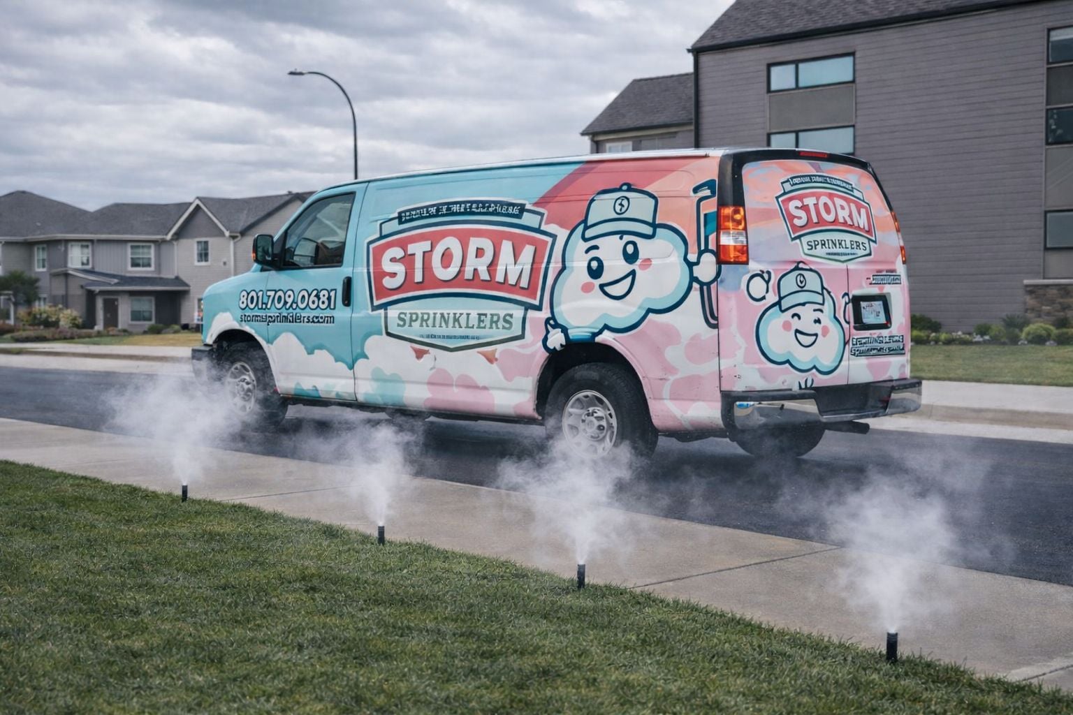 Storm Sprinklers Utah sprinkler blowout winterization service