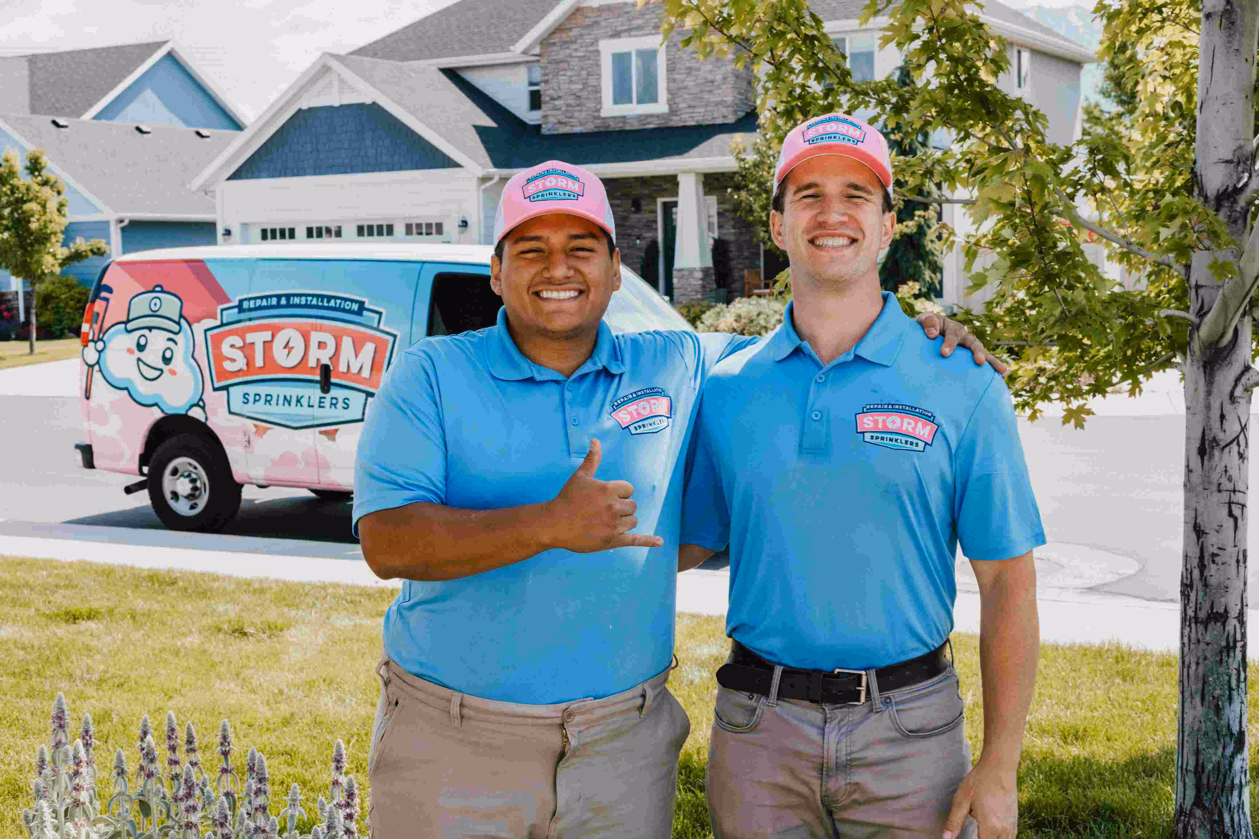 Storm Sprinklers professional irrigation technicians serving Lindon, Utah - sprinkler repair and installation