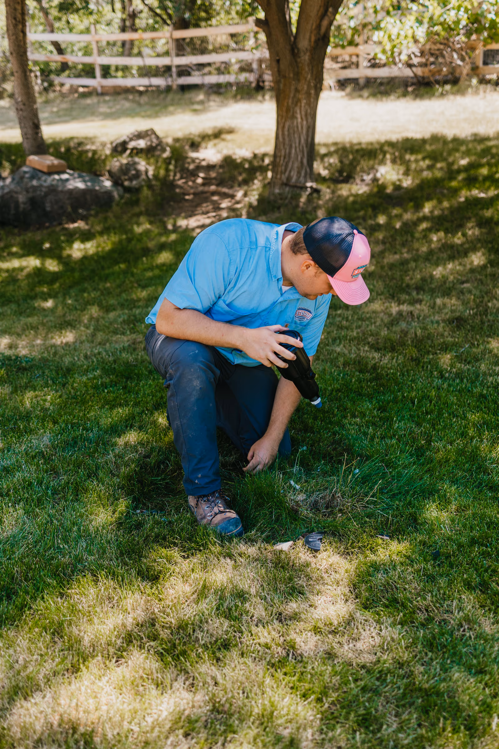 Storm Sprinklers professional irrigation technicians serving Highland, Utah - sprinkler repair and installation
