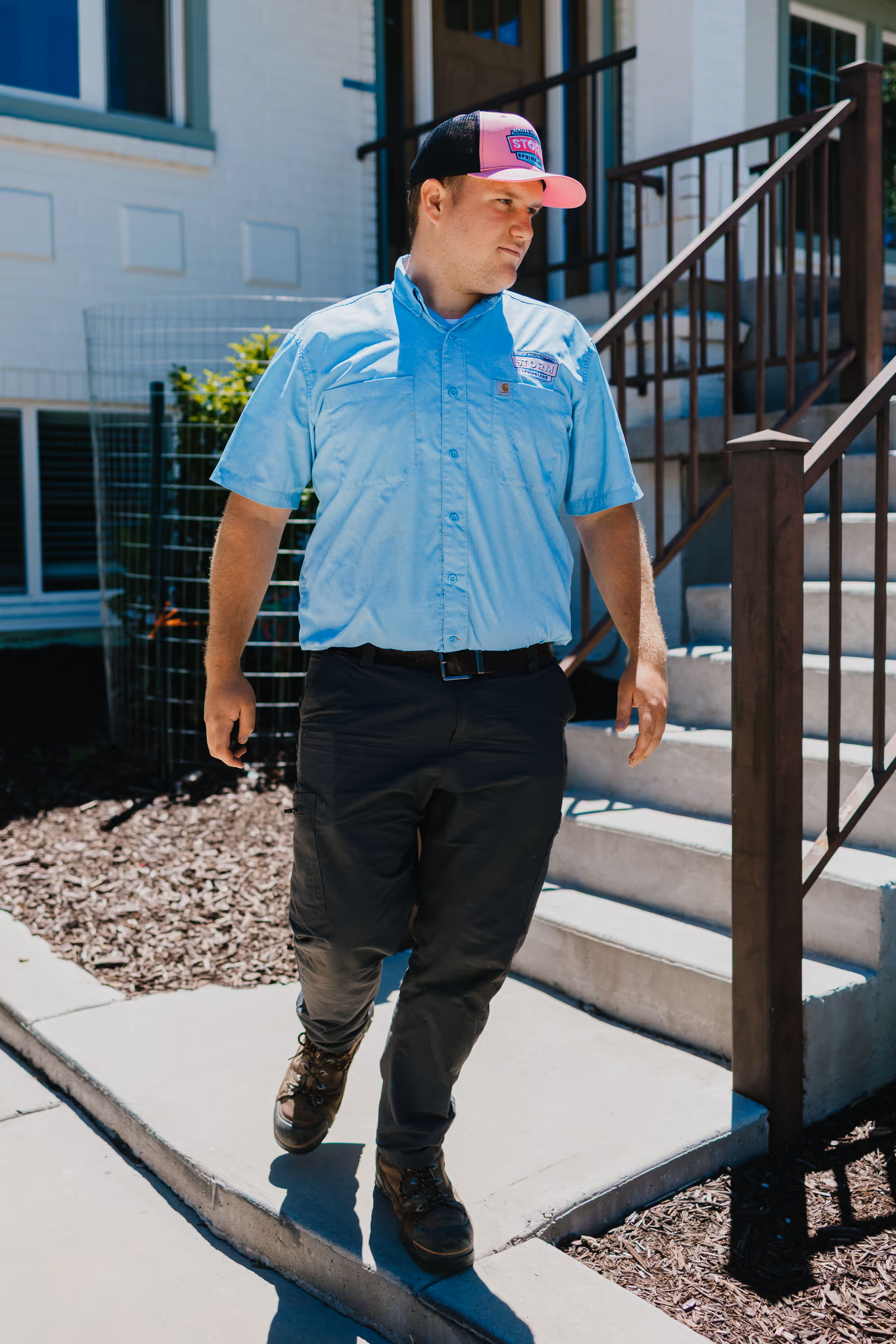 Storm Sprinklers professional irrigation technicians serving Lehi, Utah - sprinkler repair and installation