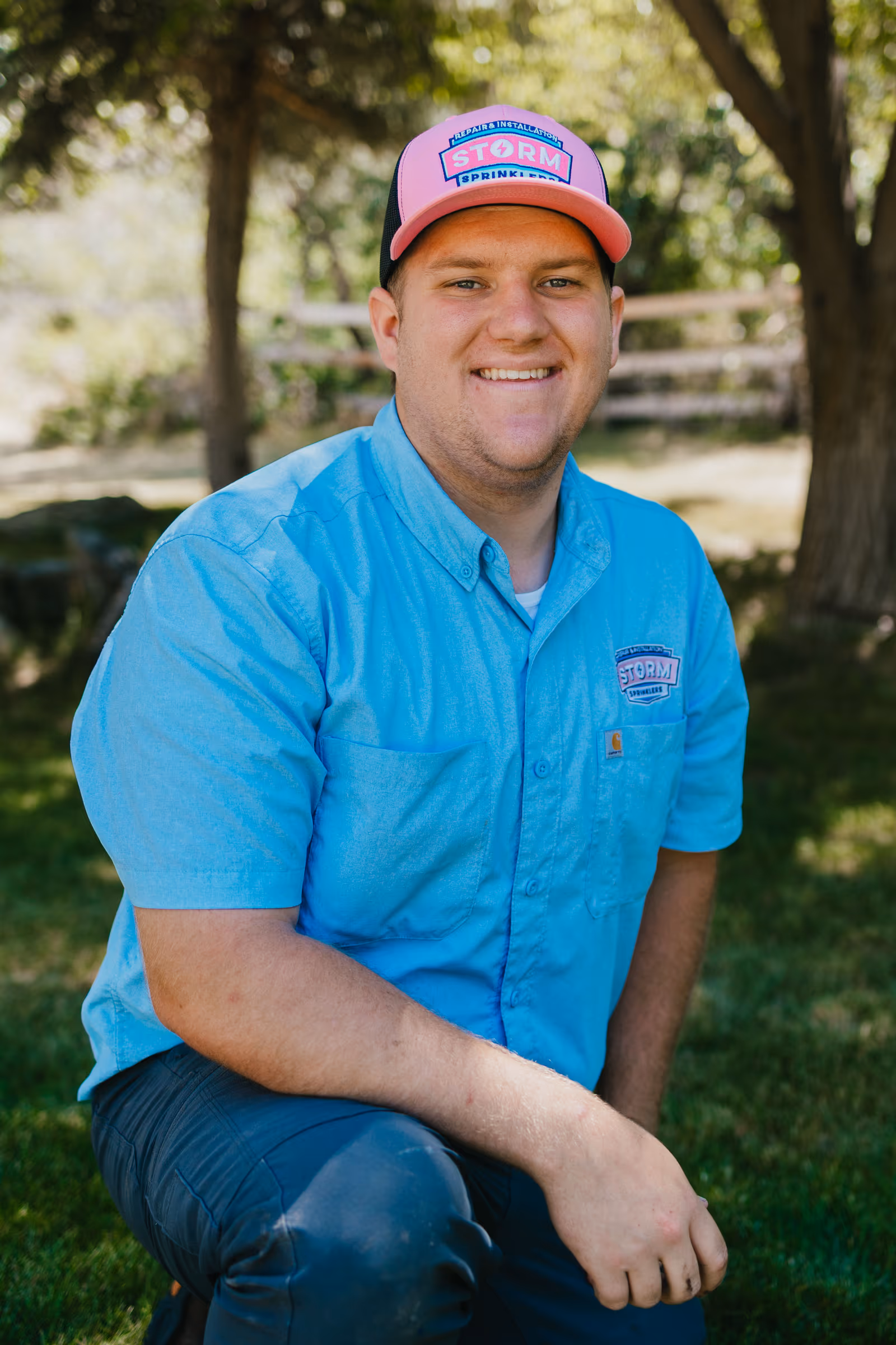 Storm Sprinklers technician performing winterization